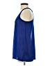 H&M 100% Polyester Blue Sleeveless Top Size XS - photo 5