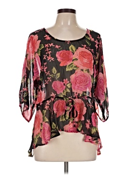 Roommates 3/4 Sleeve Blouse (view 1)