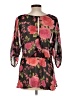 Roommates 100% Polyester Black 3/4 Sleeve Blouse Size L - photo 2