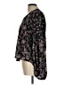 Evereve 100% Polyester Black Long Sleeve Blouse Size L - photo 5