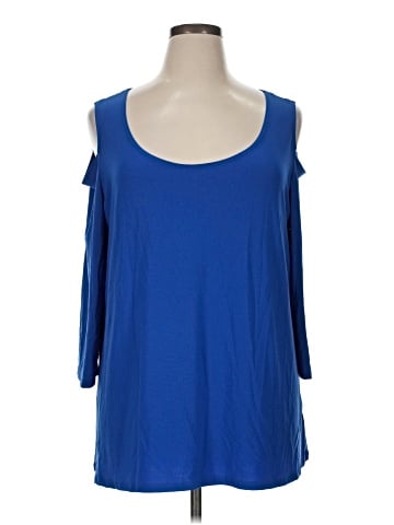 Slinky Brand 3/4 Sleeve Top (view 1)