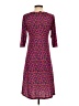 Assorted Brands Hearts Purple Casual Dress Size S - photo 2