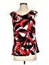 Kasper Red Sleeveless Blouse Size S - photo 1