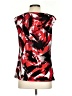 Kasper Red Sleeveless Blouse Size S - photo 2