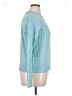 Time and Tru 100% Polyester Tweed Blue Pullover Sweater Size L - photo 4