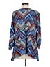 Cato Blue 3/4 Sleeve Blouse Size M - photo 2
