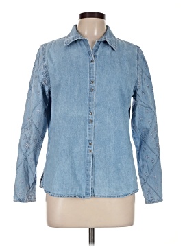 Bobbie Brooks Long Sleeve Button Down Shirt