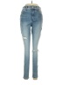 Express Hearts Blue Jeans Size 6R - photo 1