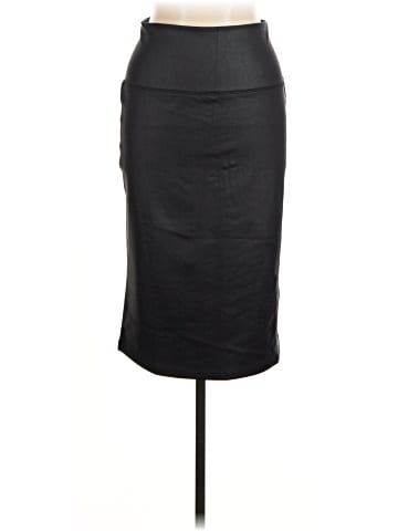 Women With Control Faux Leather Skirt (view 1)
