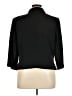 Haggar 100% Polyester Black 3/4 Sleeve Blouse Size 16 - photo 2