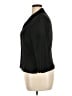 Haggar 100% Polyester Black 3/4 Sleeve Blouse Size 16 - photo 5