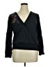 fat face 100% Polyester Black Kimono Size 14 - photo 1