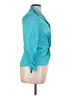 Tadashi Teal 3/4 Sleeve Blouse Size 14 - photo 4