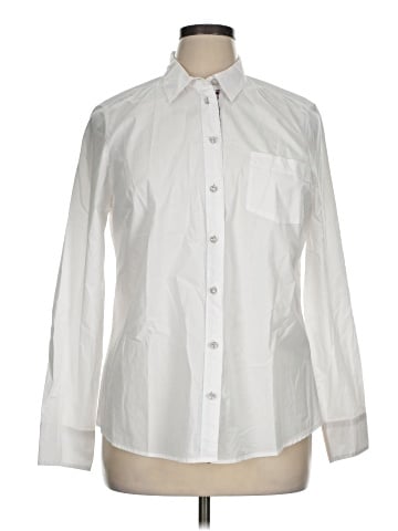 J.Crew Factory Store Long Sleeve Button-Down Shirt (view 1)