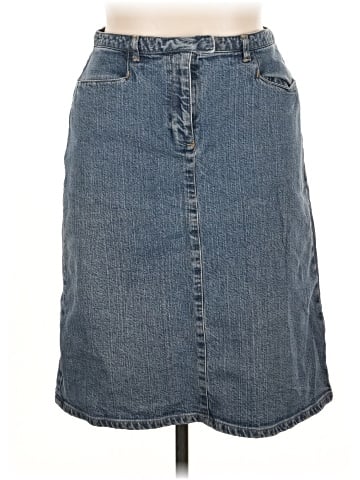Villager Denim Skirt (view 1)