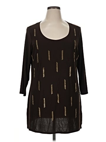 Slinky Brand 3/4 Sleeve Top (view 1)
