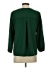 J.Crew 100% Polyester Green 3/4 Sleeve Blouse Size XS - photo 2