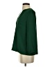J.Crew 100% Polyester Green 3/4 Sleeve Blouse Size XS - photo 5