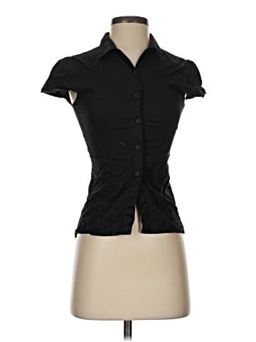 Brandy Melville Sleeveless Button-Down Shirt (view 1)