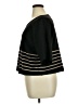 Halogen 100% Polyester Black Short Sleeve Top Size XL - photo 5