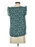 Shein Green Short Sleeve Blouse Size 4 - photo 2