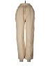 Unbranded 100% Polyester Solid Tan Casual Pants Size L - photo 1
