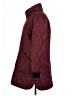 Weatherproof 100% Polyester Argyle Burgundy Coat Size L - photo 5