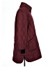 Weatherproof 100% Polyester Argyle Burgundy Coat Size L - photo 4