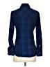 J.Crew 100% Cotton Plaid Blue Long Sleeve Button-Down Shirt Size 00 - photo 2