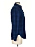 J.Crew 100% Cotton Plaid Blue Long Sleeve Button-Down Shirt Size 00 - photo 4