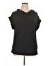 Calvin Klein 100% Polyester Black Short Sleeve Top Size XL - photo 1