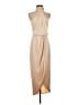 Shona Joy 100% Polyester Tan Cocktail Dress Size 4 - photo 1