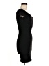 Popular 21 Solid Black Casual Dress Size M - photo 4