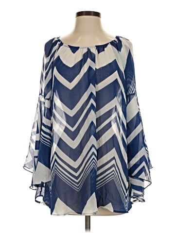 J Mode USA Long Sleeve Blouse (view 1)
