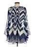 J Mode USA Blue Long Sleeve Blouse Size S - photo 2