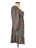 Basement Collection Paisley Gray Casual Dress Size S - photo 4