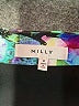 Milly Print Teal Formal Skirt Size 4 - photo 4