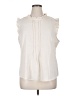 Allegra K 100% Polyester Ivory Sleeveless Blouse Size XL - photo 1