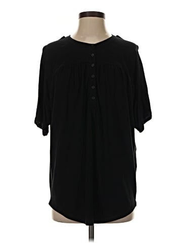 Banana Republic Factory Store Short Sleeve Blouse (view 1)