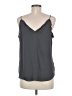 Express 100% Polyester Gray Tank Top Size M - photo 2