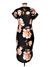 Unbranded Print Black Cocktail Dress Size L - photo 2
