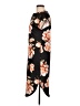 Unbranded Print Black Cocktail Dress Size L - photo 5