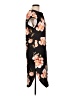Unbranded Print Black Cocktail Dress Size L - photo 4