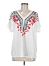 Shein White Short Sleeve T-Shirt Size 8 - 10 - photo 1