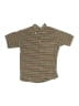 Assorted Brands Tweed Brown Short Sleeve Button-Down Shirt Size 14 - photo 1