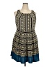 Coco Love 100% Polyester Blue Casual Dress Size 3X - photo 1