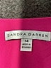 Sandra Darren Tropical Red Cocktail Dress Size 14 - photo 6