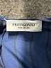 Protagonist Blue Short Sleeve Blouse Size L - photo 7