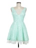 Assorted Brands 100% Polyester Green Cocktail Dress Size S - photo 1