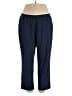Liz & Me Solid Blue Active Pants Size 1X - photo 1